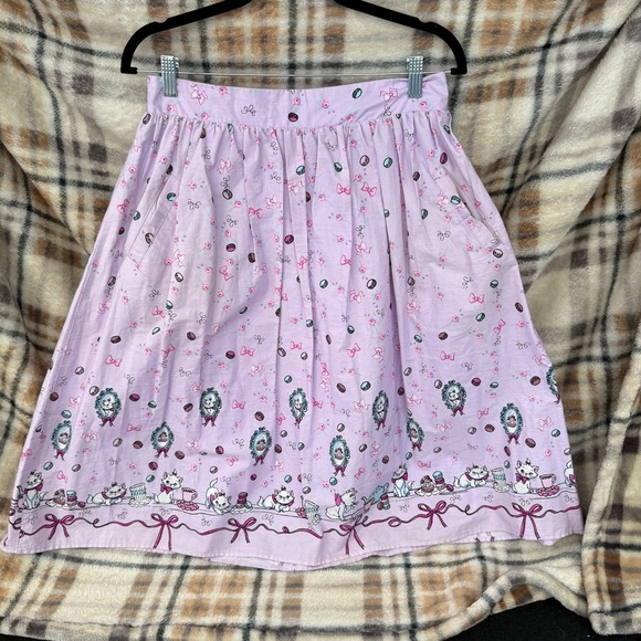 Disney Light Purple A-Line Skirt with Character Prints #135 - Picture 1 of 4